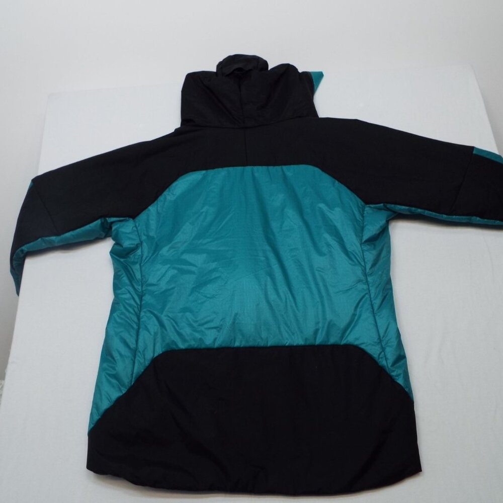 Mountain Hardwear Teal and Black Compressor Alpine Hooded Jacket Size Large NWT - Picture 2 of 14